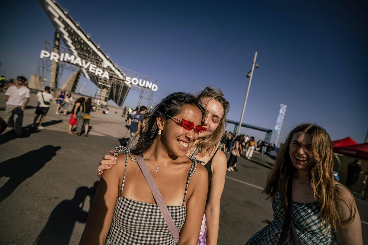 Ambiente en la jornada inaugural del Primavera Sound.