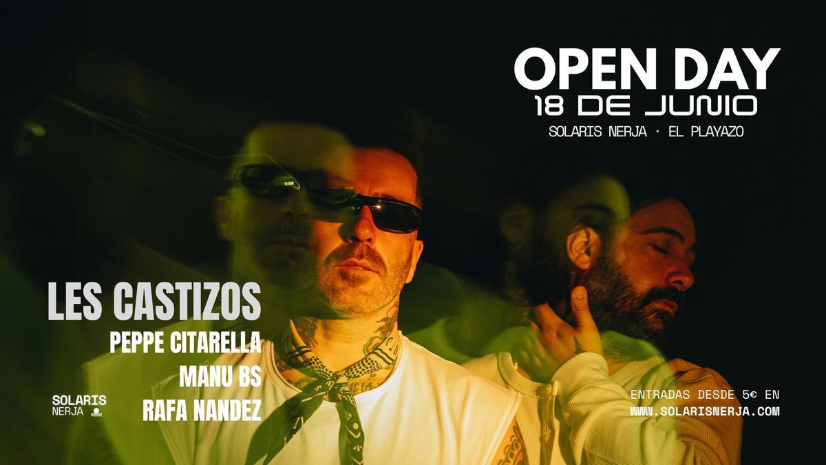 Les Castizos, cabeza de cartel en el Open Day
