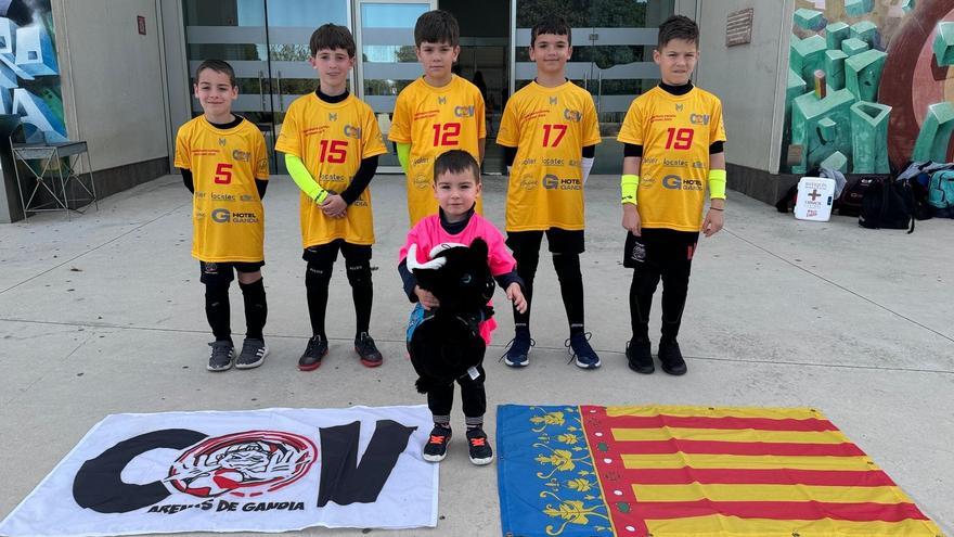 Los benjamines del CV Arenas