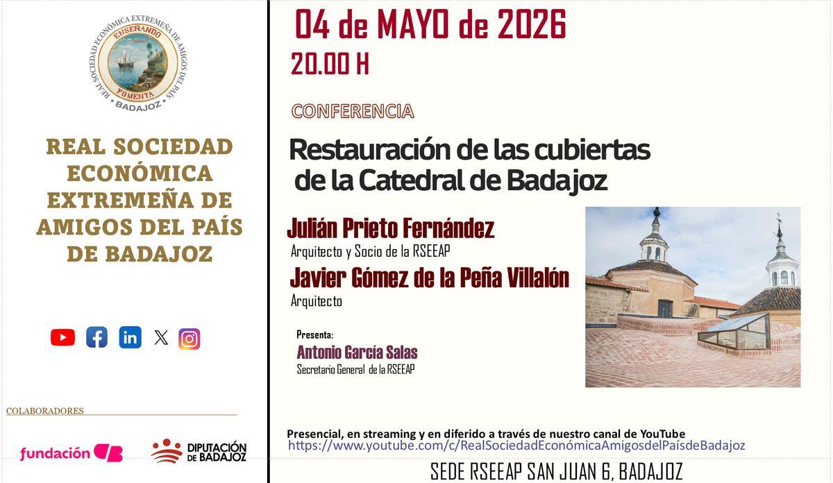 El cartel de la actividad.
