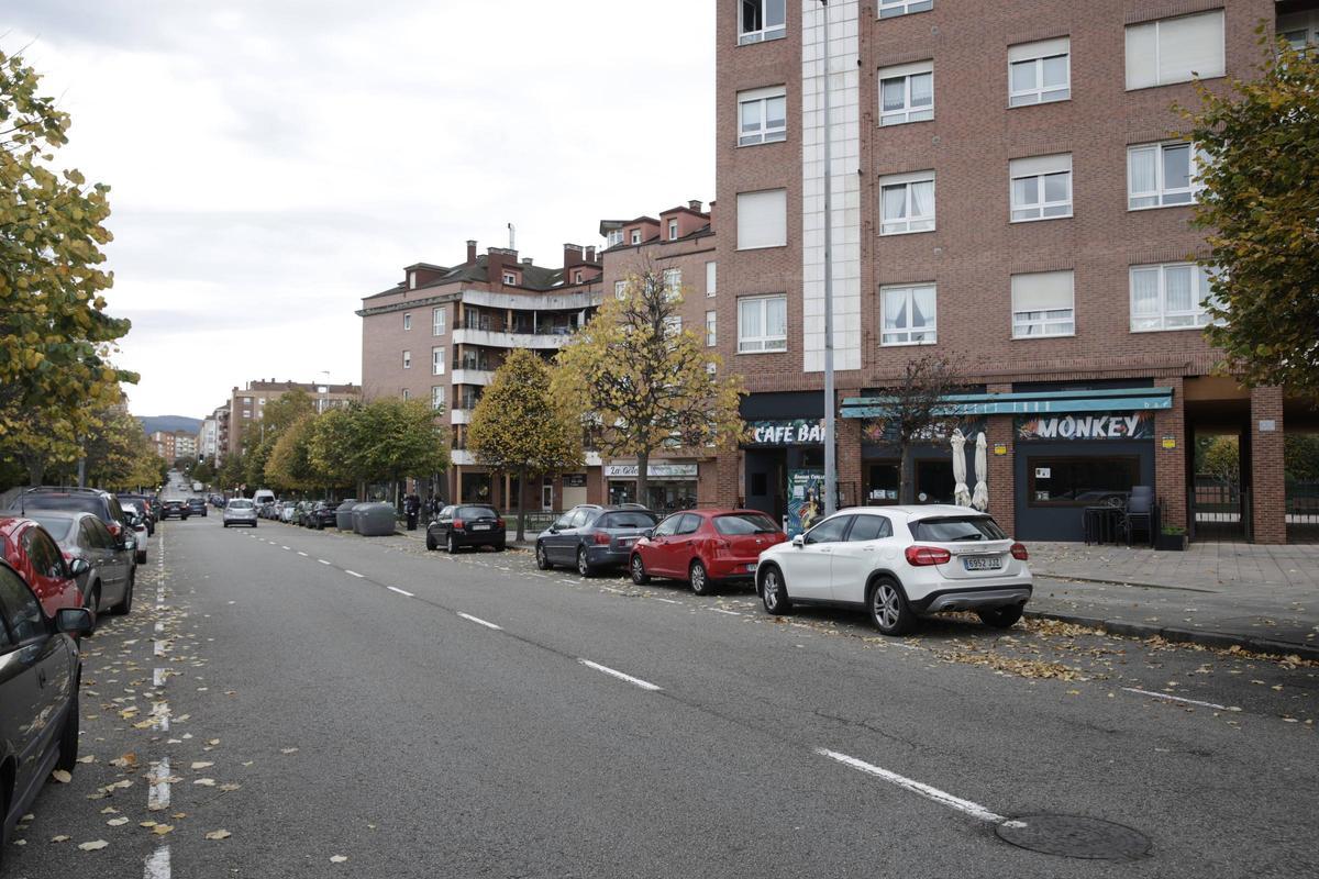 Vista de la calle Ramón Areces.