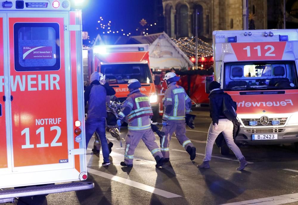 Atropello en un mercado navideño en Berlín