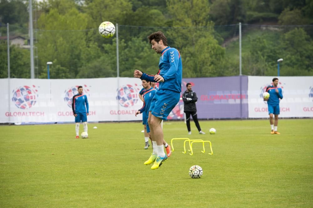 Entrenamiento del Real Oviedo