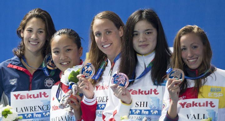Jessica Vall logra el bronce en los 200 braza