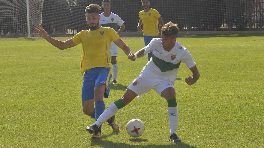 Imagen del partido de la primera vuelta entre el Ilicitano y el Orihuela