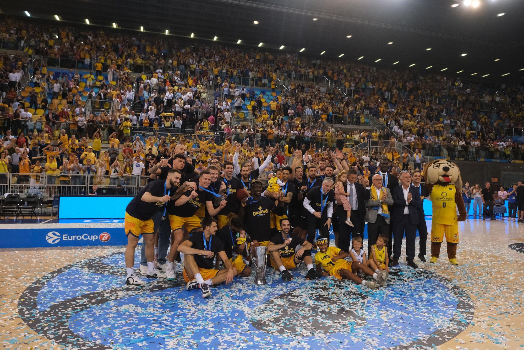 FINAL EUROCUP: CB Gran Canaria 71 -  67 Turk Telecom