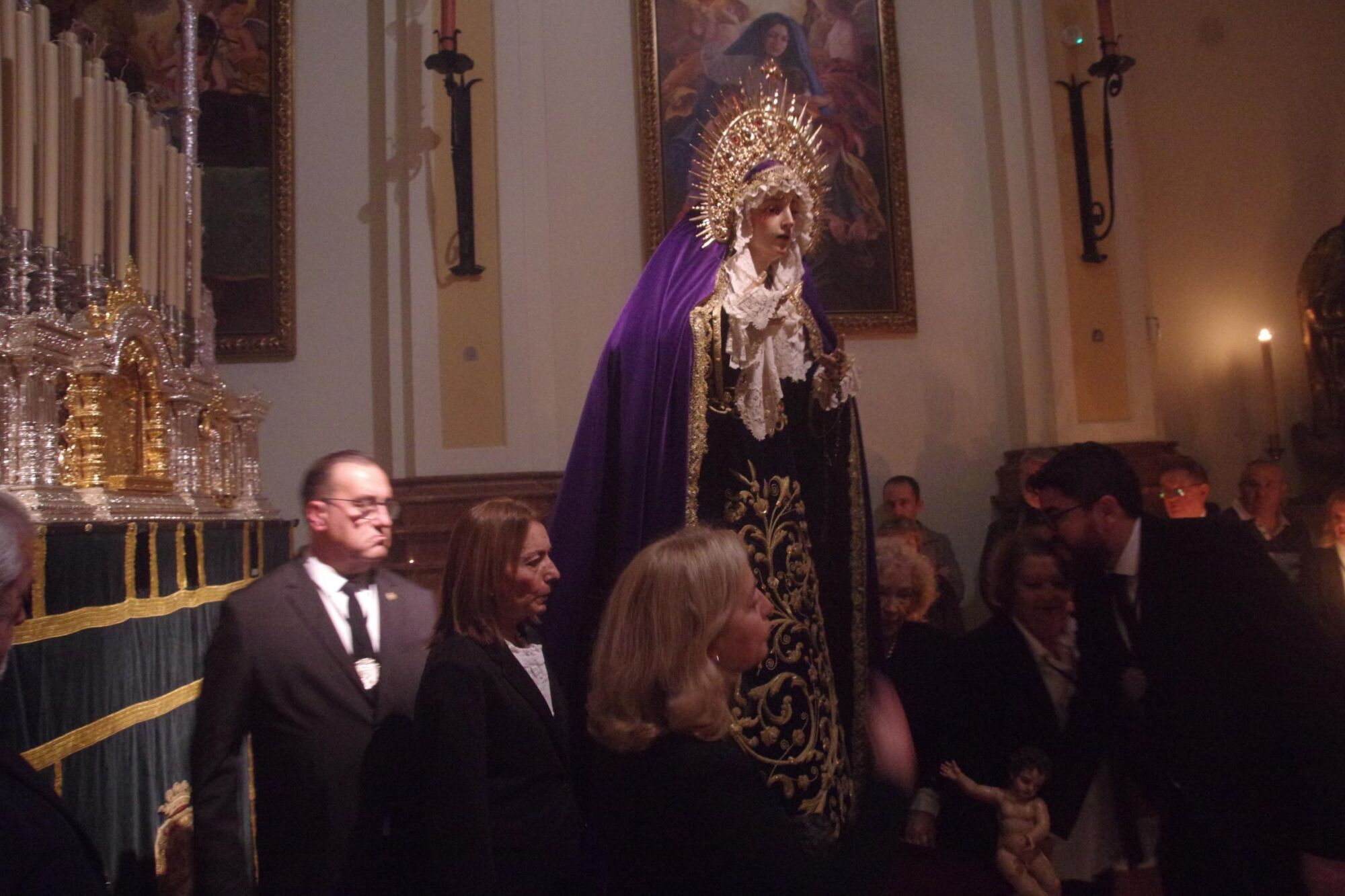 Traslado claustral de la Virgen de las Penas 2025