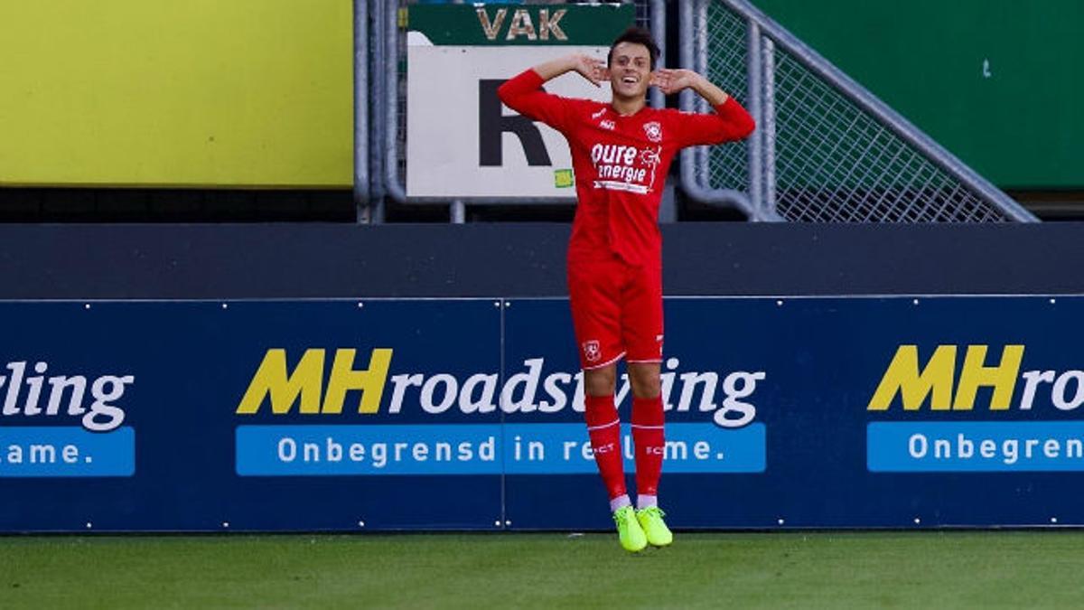 Javier Espinosa marca su primer gol en la Eredivisie