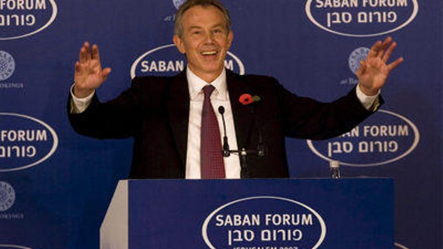 Fotografía de archivo de Tony Blair.