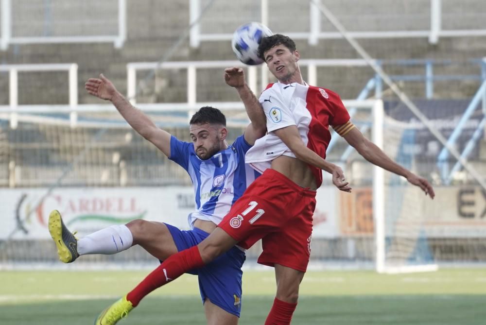 El derbi entre el Figueres i el Girona B en imatges