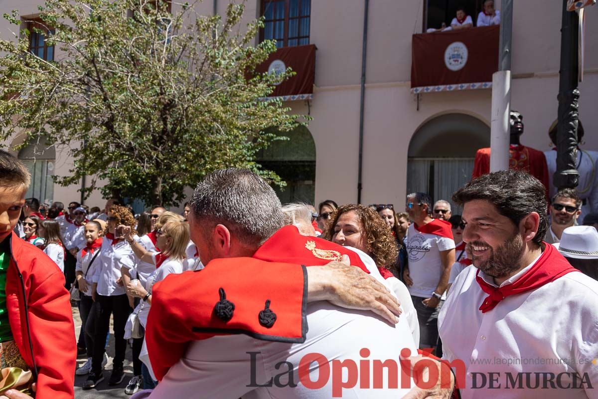 Moros y Cristianos en la mañana del dos de mayo en Caravaca