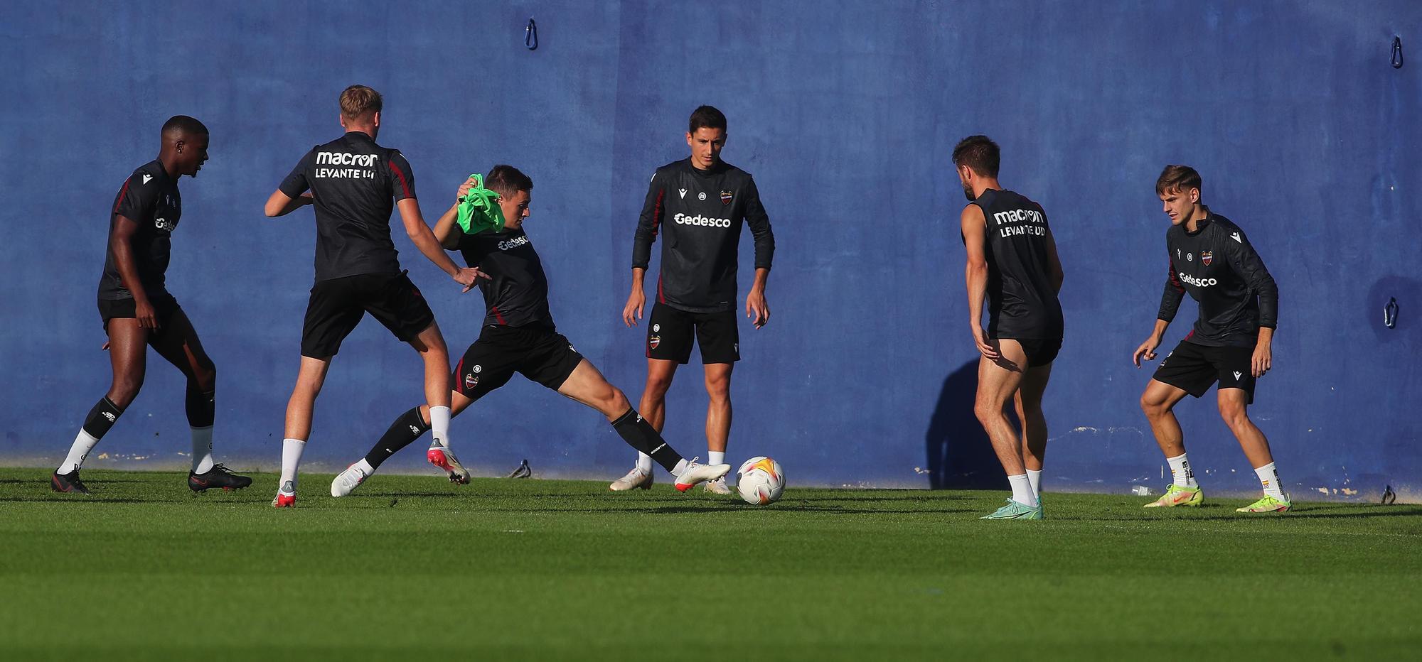 Así ha sido del entrenamiento del Levante UD de hoy