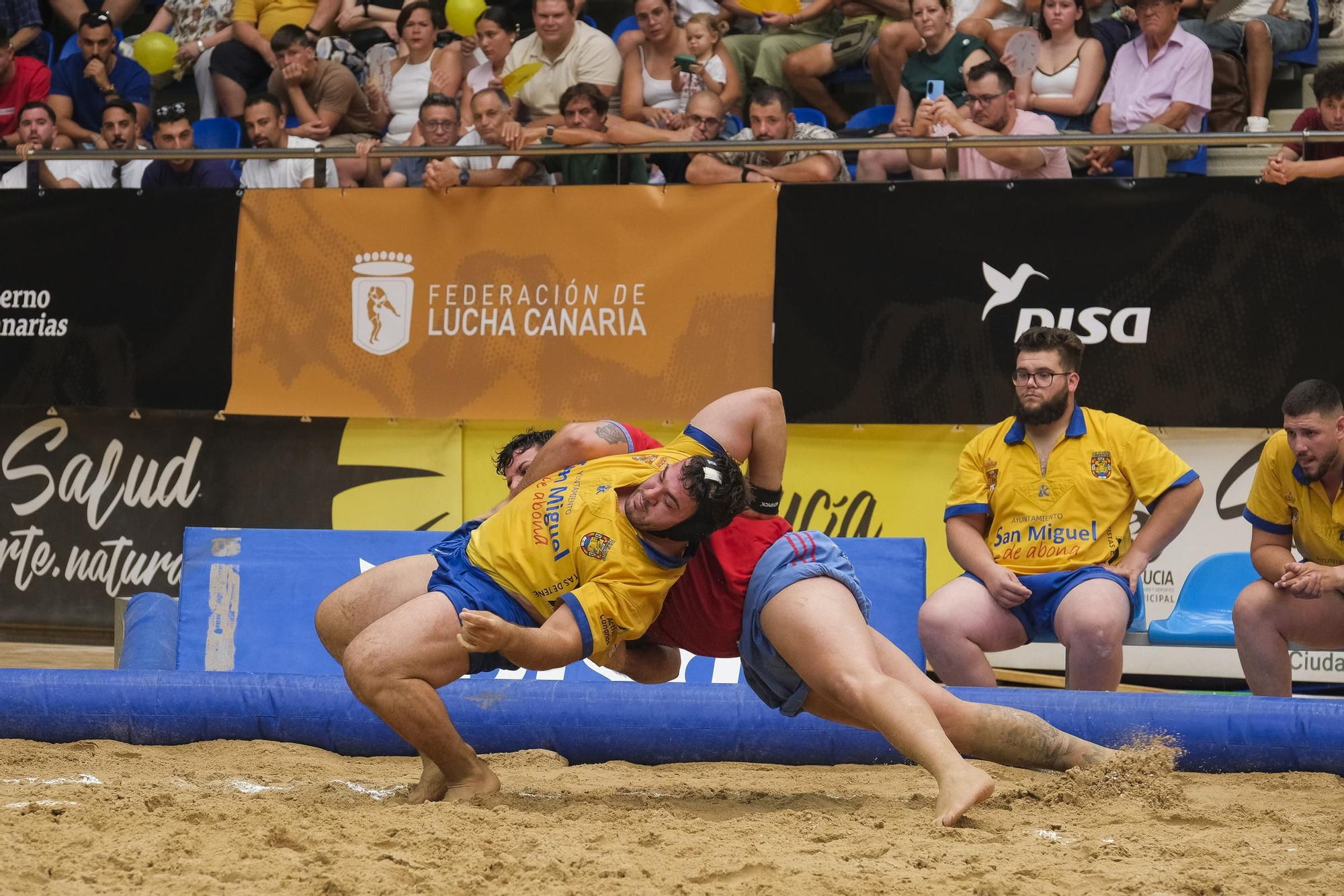 Final del torneo DISA Gobierno de Canarias de Lucha