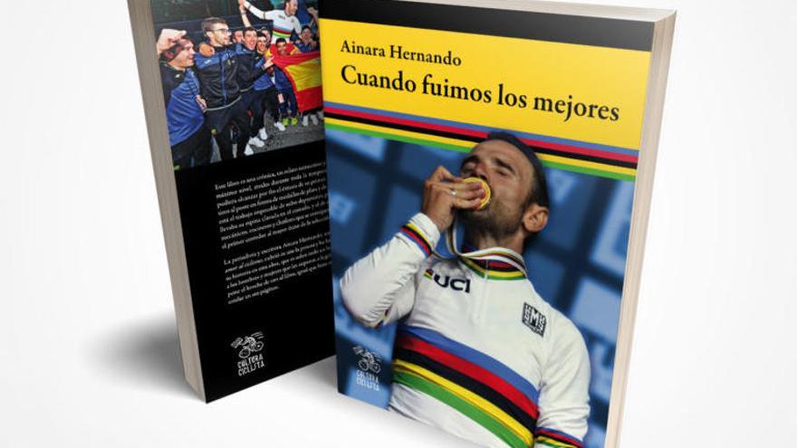 Un libro revive el triunfo de Alejandro Valverde en el Mundial