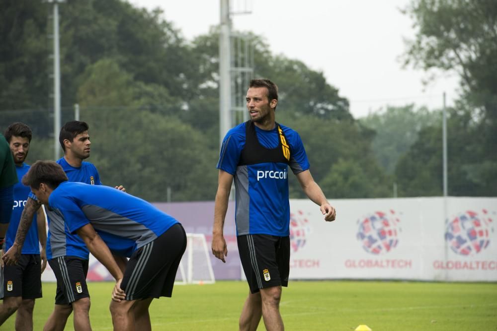 Entrenamiento del Real Oviedo