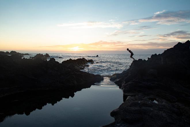 Piscina Mosteiros en Sao Miguel (Islas Azores)