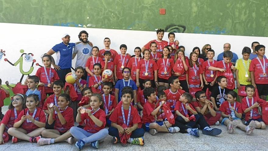 Fin de curso en la escuela de niños de la AD Cáceres