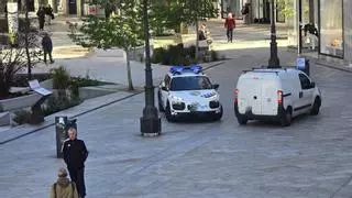 La policía aprieta a los invasores de zonas peatonales