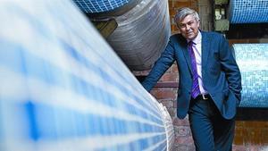 Frederic Weemaels, director general de Renolit, en la fábrica de Sant Celoni.