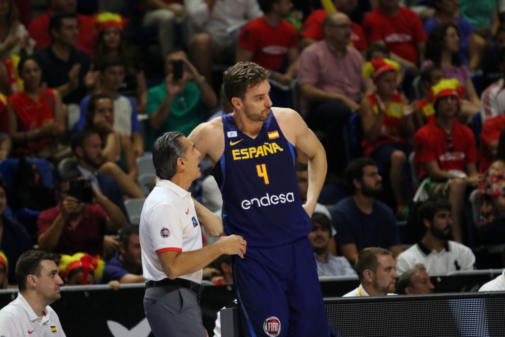 Fotos del España 76-78 Lituania, disputado en el Carpena