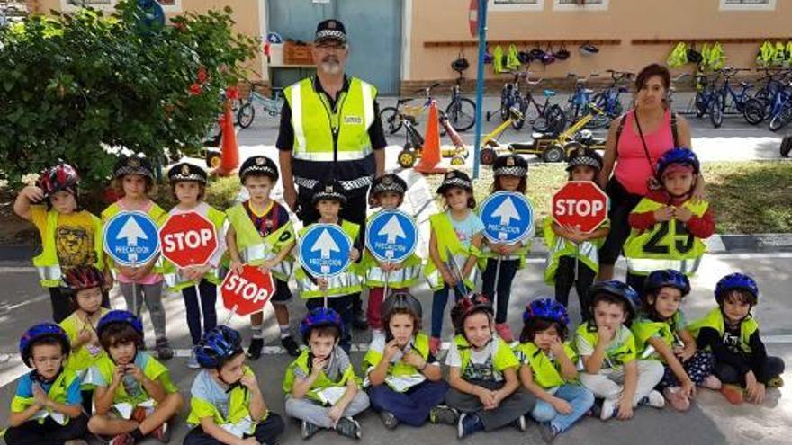 Visita del CEIP Sant Gabriel d&#039;Alacant al Parc de Trànsit