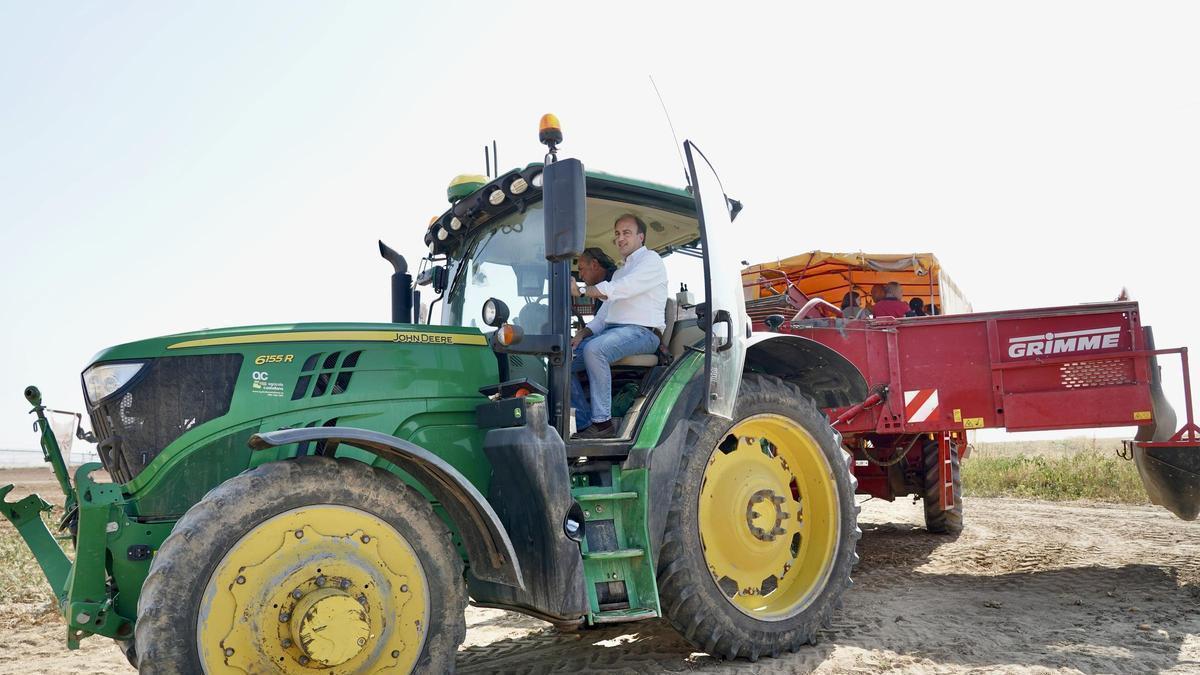 El consejero de Agricultura, Joaquín Antonio Pino