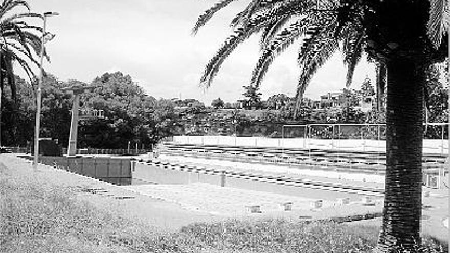 La piscina del Termet de Vila-real está deteriorada.