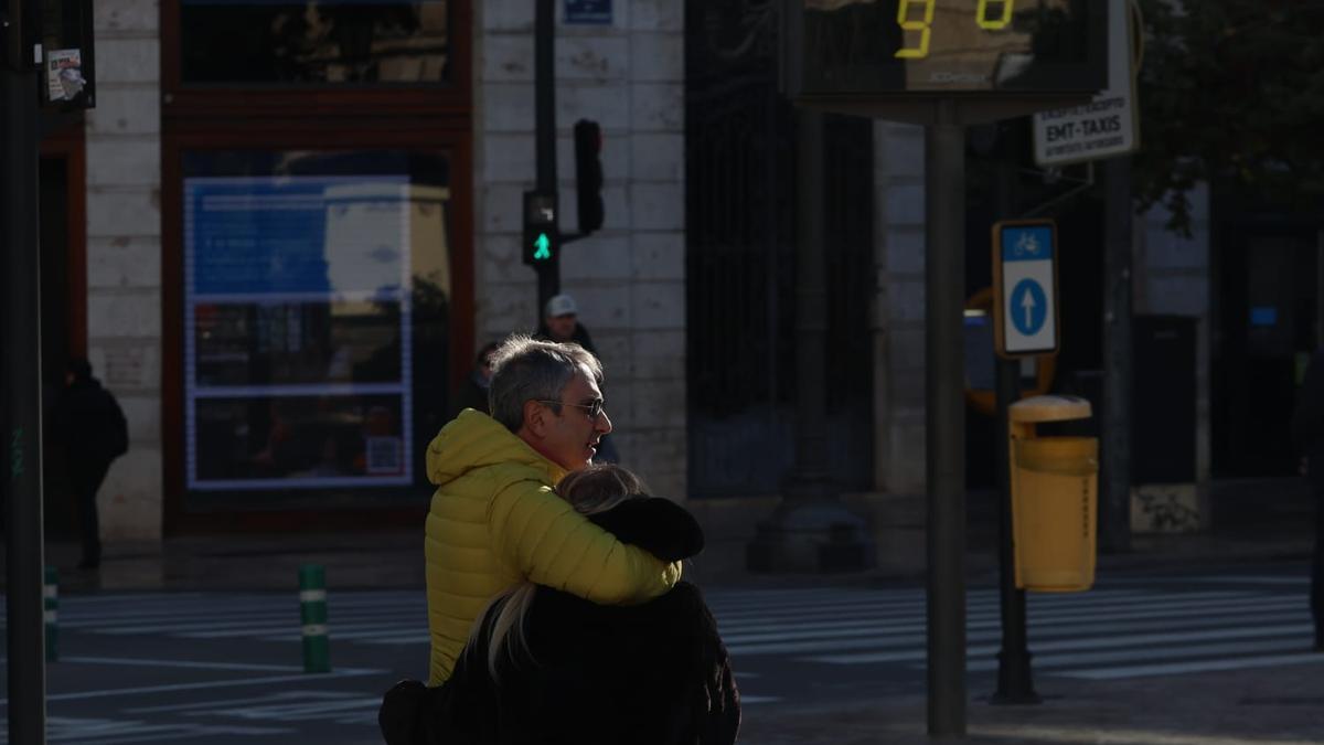 Ola de frío en València.