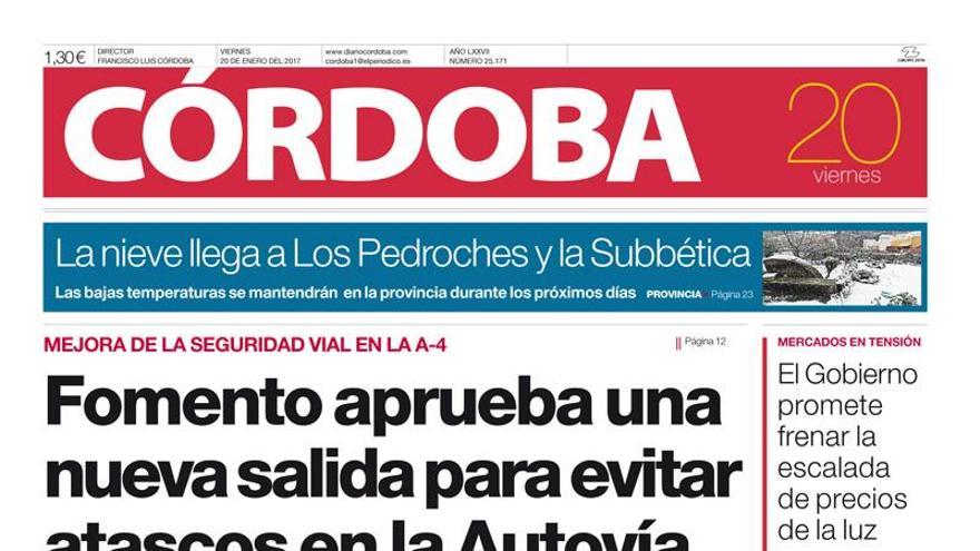 La portada de CÓRDOBA