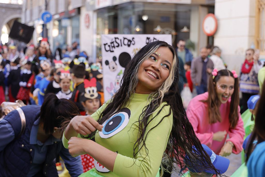 El desfile infantil del Carnaval de Cartagena, en imágenes