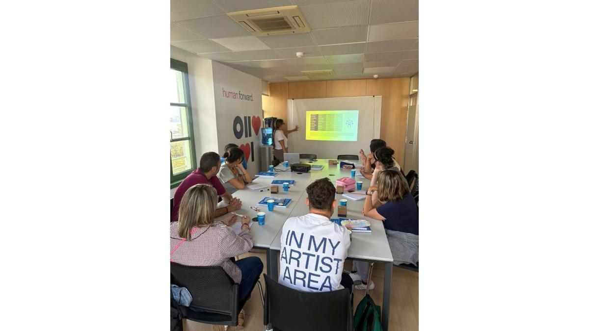 Formación en la sede de Fundación Randstad en Canarias