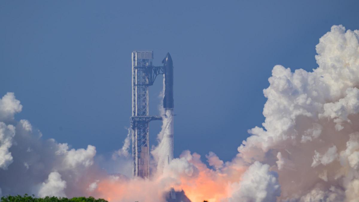 El supercohete Starship inicia su primer vuelo alrededor de la órbita Tierra para probar si podría ir a la Luna o Marte