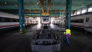 Renfe invierte 100 millones en nuevos talleres para reducir un 30% el tiempo que sus trenes están inmovilizados