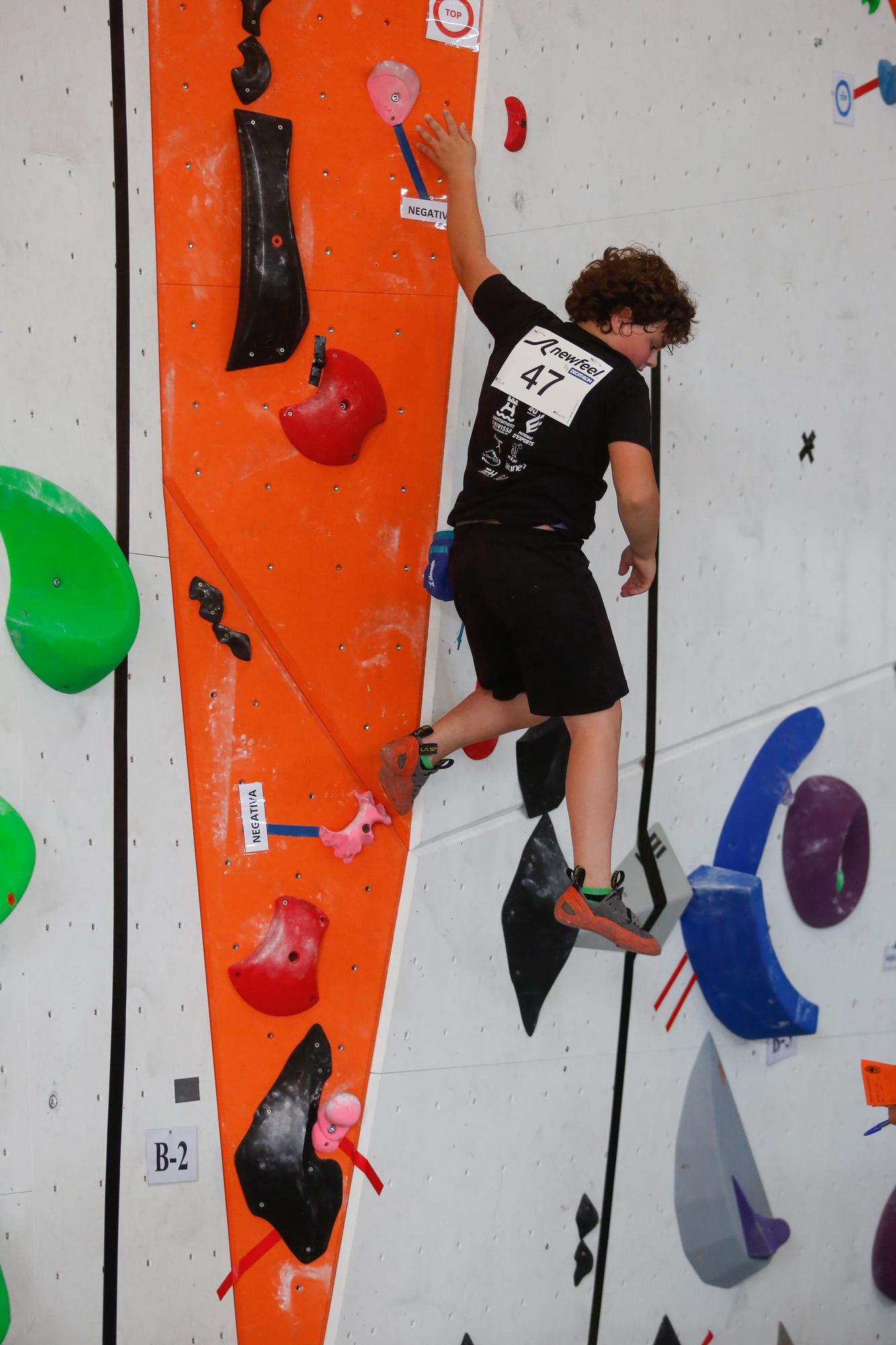 Las imágenes del Campeonato Balear de Escalada en Ibiza