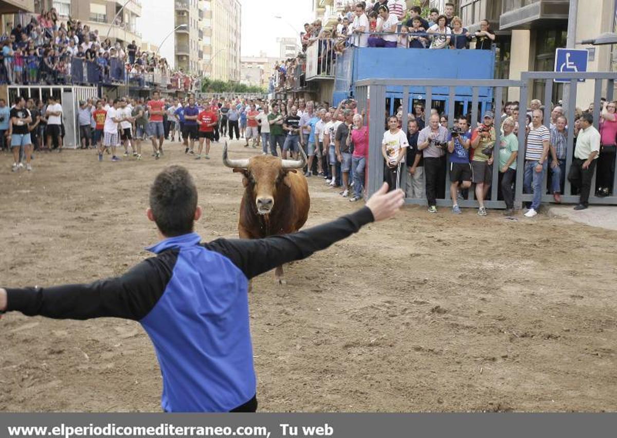 GALERÍA DE FOTOS -- El 'bou per la vila' suma un nuevo corneado