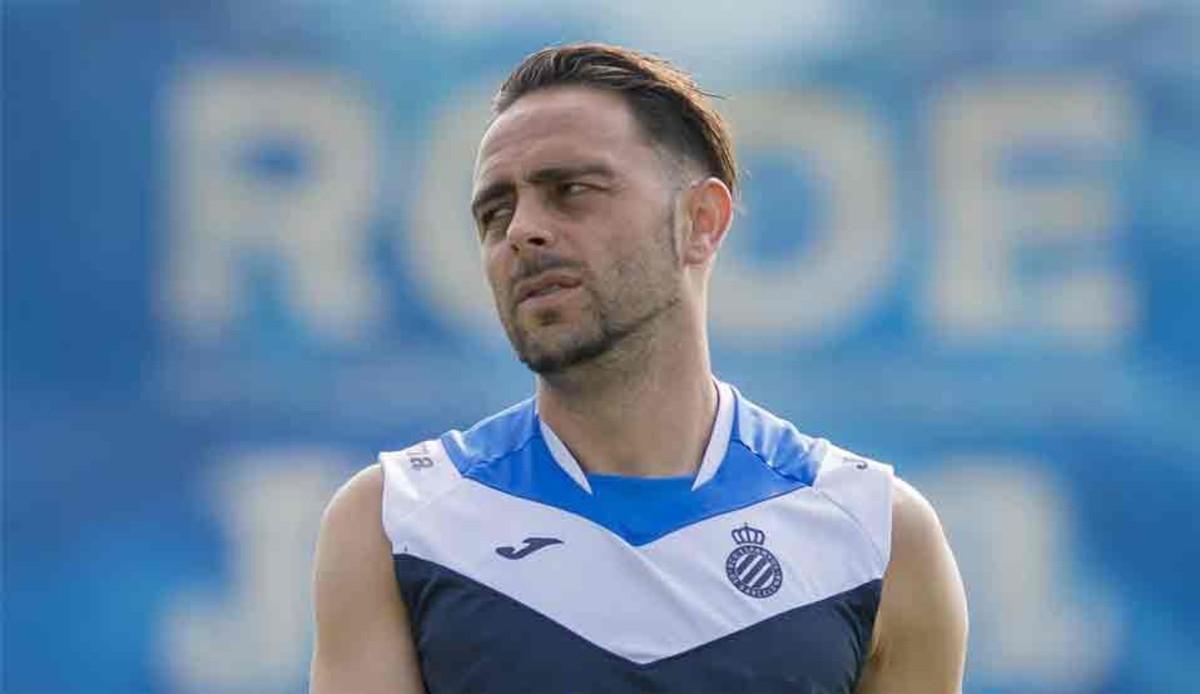 Sergio García, delantero del Espanyol