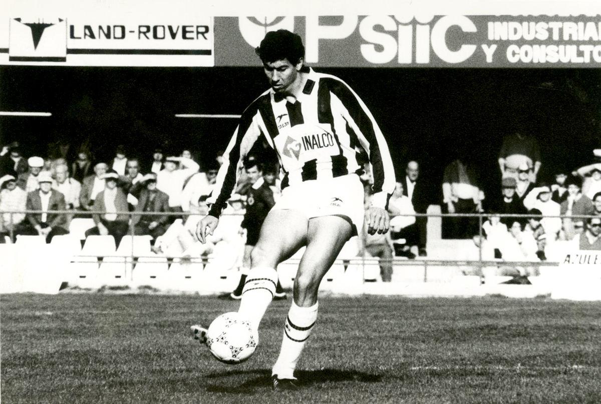 Manchado marcó al Dépor en 1987.