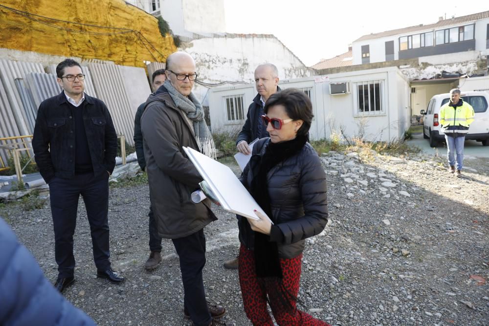 Visita al edificio de Tabacalera