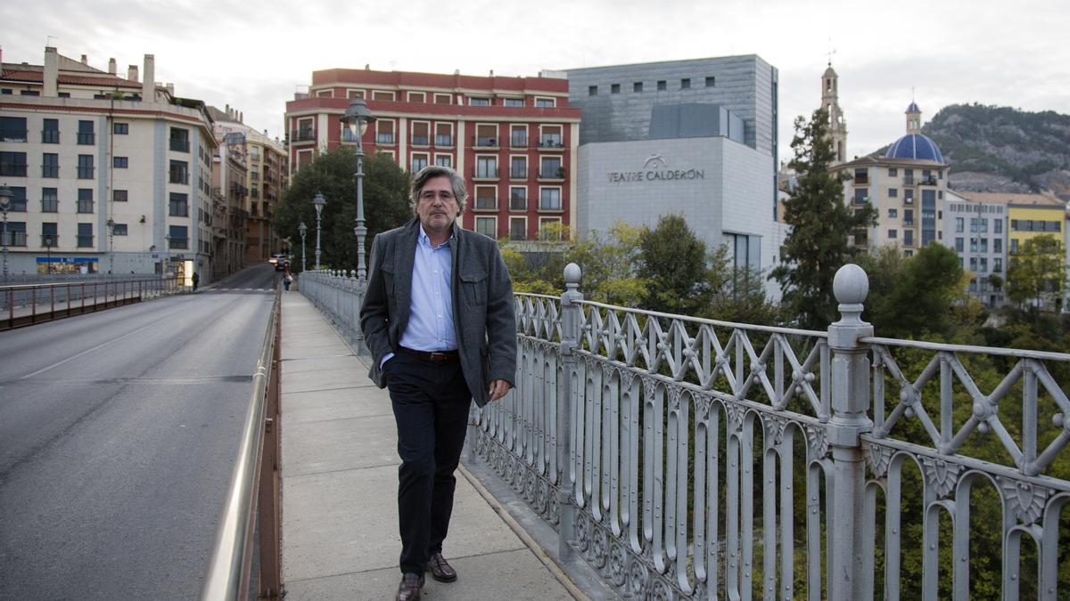 El candidato del PP a la alcaldía de Alcoy, Carlos Pastor.