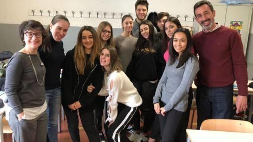 Viaje de la dirección al Liceo italiano.