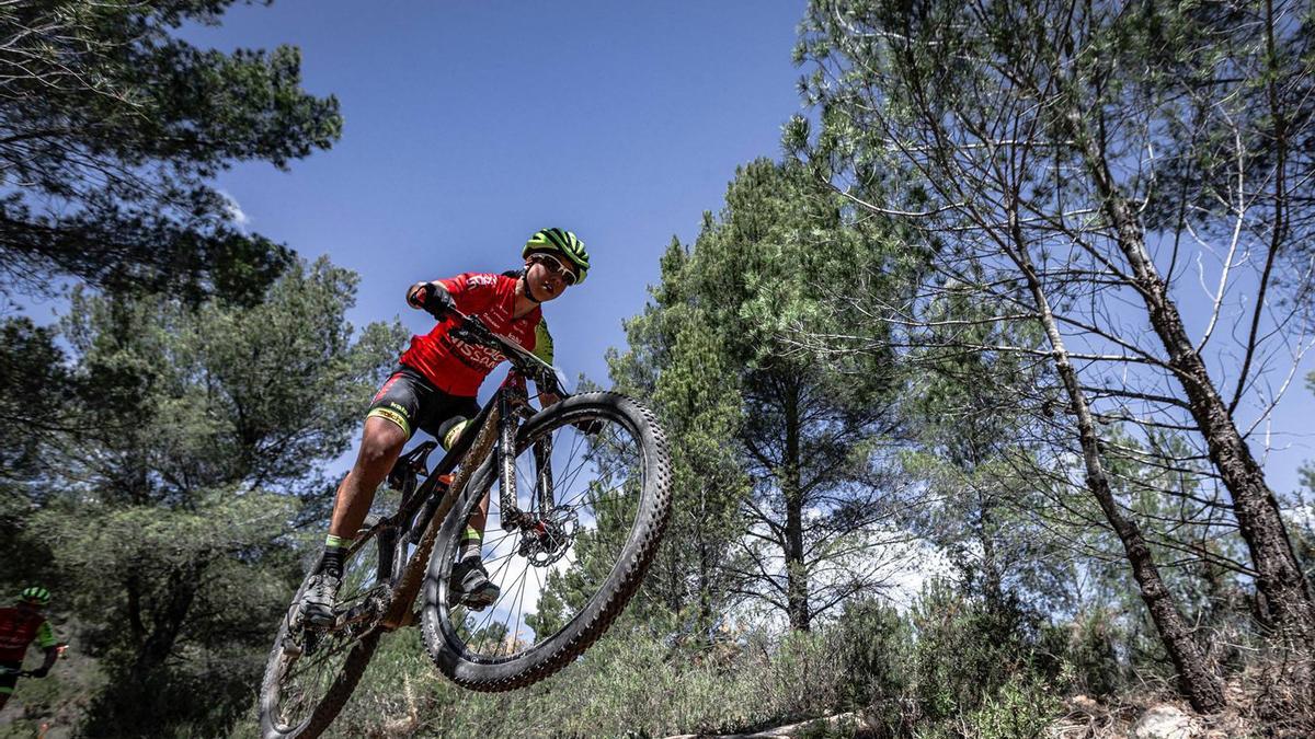 Una participante, en una edición pasada de la competición de l’Alcora.