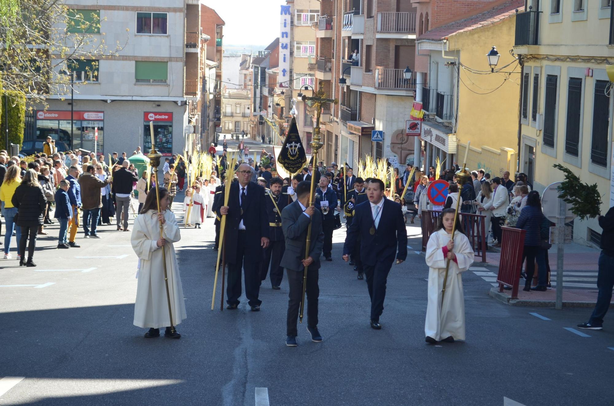 Así ha sido la Procesión de las Palmas en Benavente