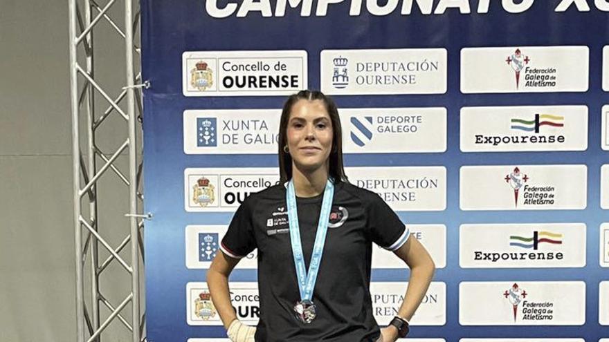 Eva Gil, subcampeona de Galicia Sub-23