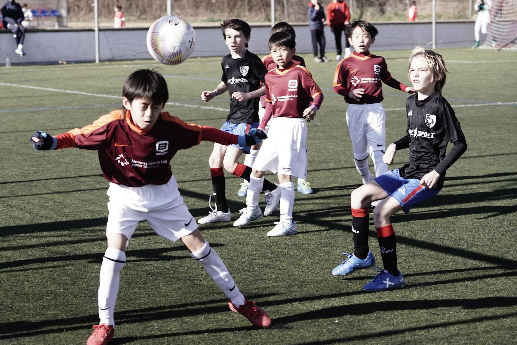 Imatges de la desena edició del torneig Ciutat de Berga de futbol-7 benjamí