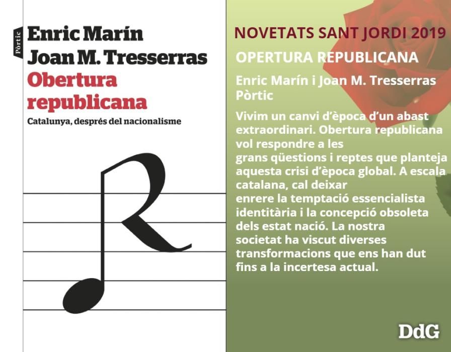 Novetats Editorials Sant Jordi 2019