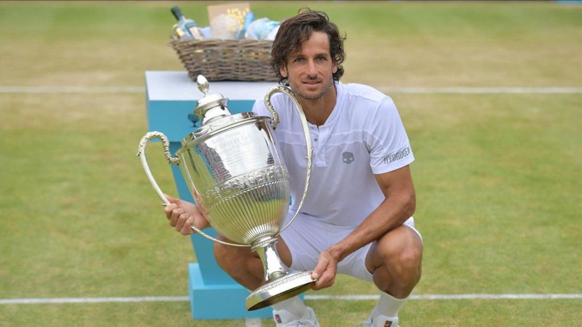 Feliciano López llega a Wimbledon en racha tras ganar el doblete en Queen's