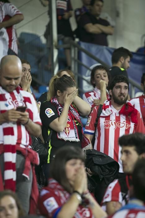 El Sporting desciende a Segunda