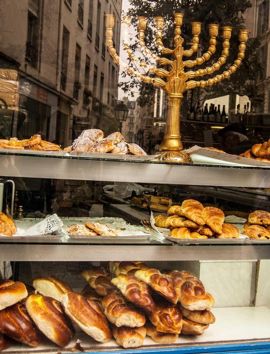 Panaderia en el distrito judía de Le Marais