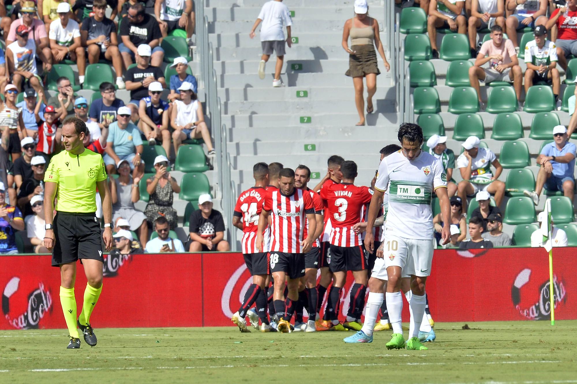 Una verbena en defensa, Elche CF:1  Athletic Club de Bilbao: 4