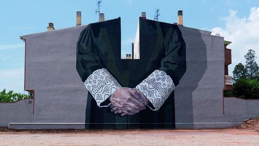 ‘PATRIARCADO’ DE HYURO. En el ‘top ten’ del ‘street art’del 2018.